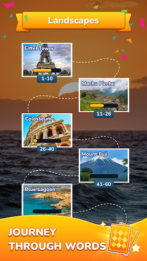 Word Solitaire-Unscramble Puz APK screenshot