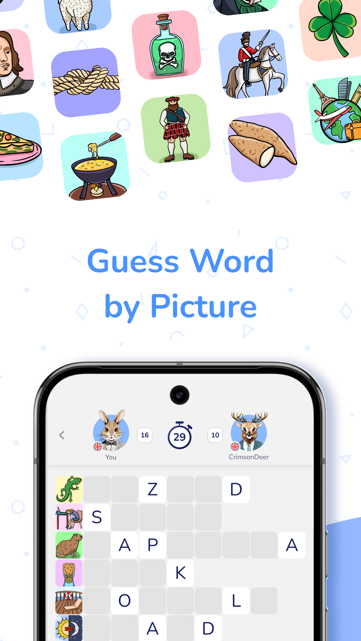 WordPix－кроссворд с картинками APK screenshot