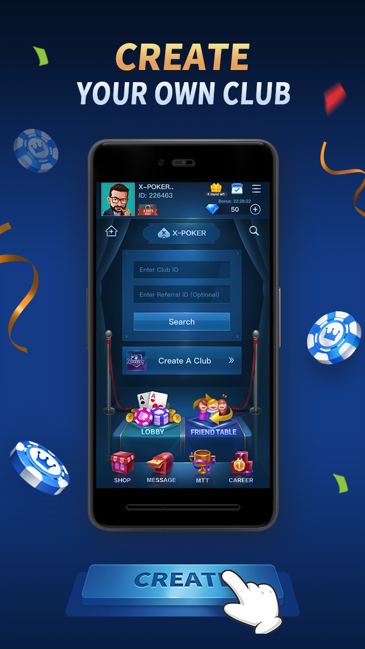 X-Poker screenshot
