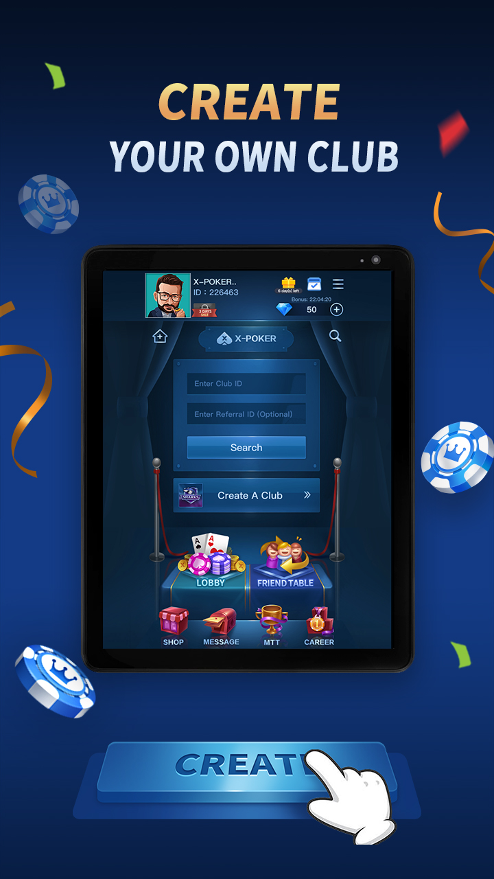 X-Poker screenshot