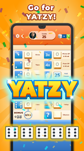 Yatzy - Fun Classic Dice Game APK screenshot