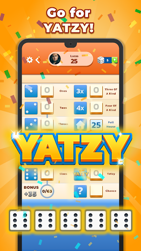 Yatzy - Fun Classic Dice Game APK screenshot