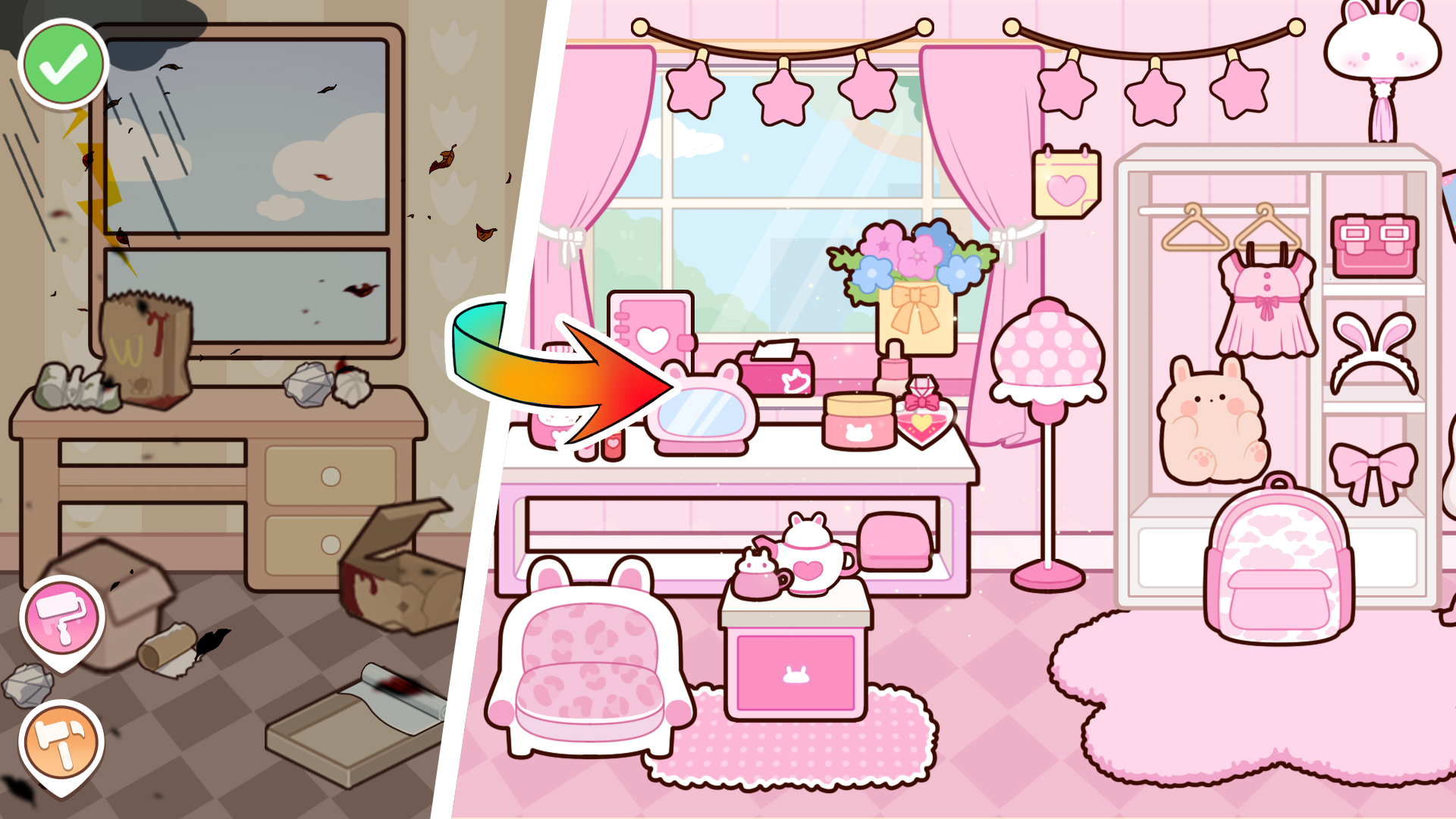 YOYO Decor: Dress Up Games APK screenshot