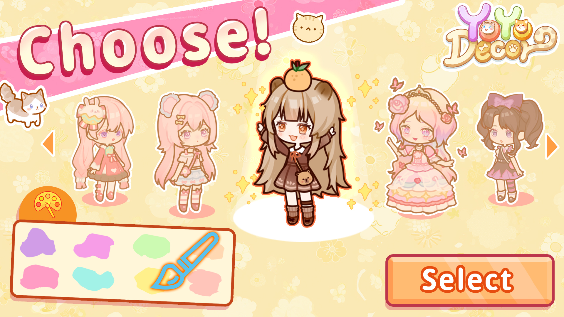 YOYO Decor: Dress Up Games APK screenshot