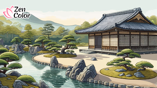 Zen Color - Color By Number 1