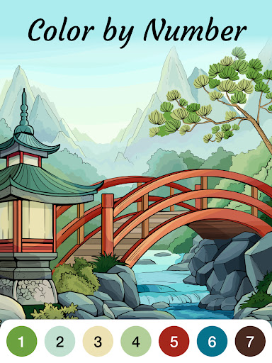 Zen Color - Color By Number 16