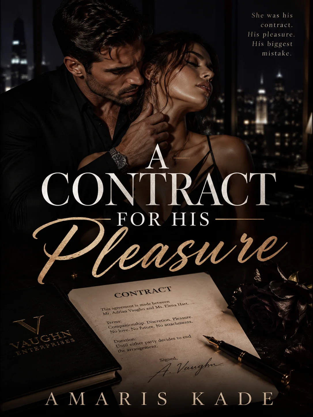 A Contract For His Pleasure Novel Cover