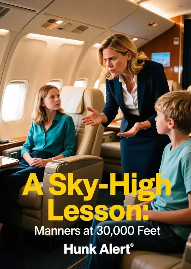 A Sky-High Lesson: Manners at 30,000 Feet Novel Cover
