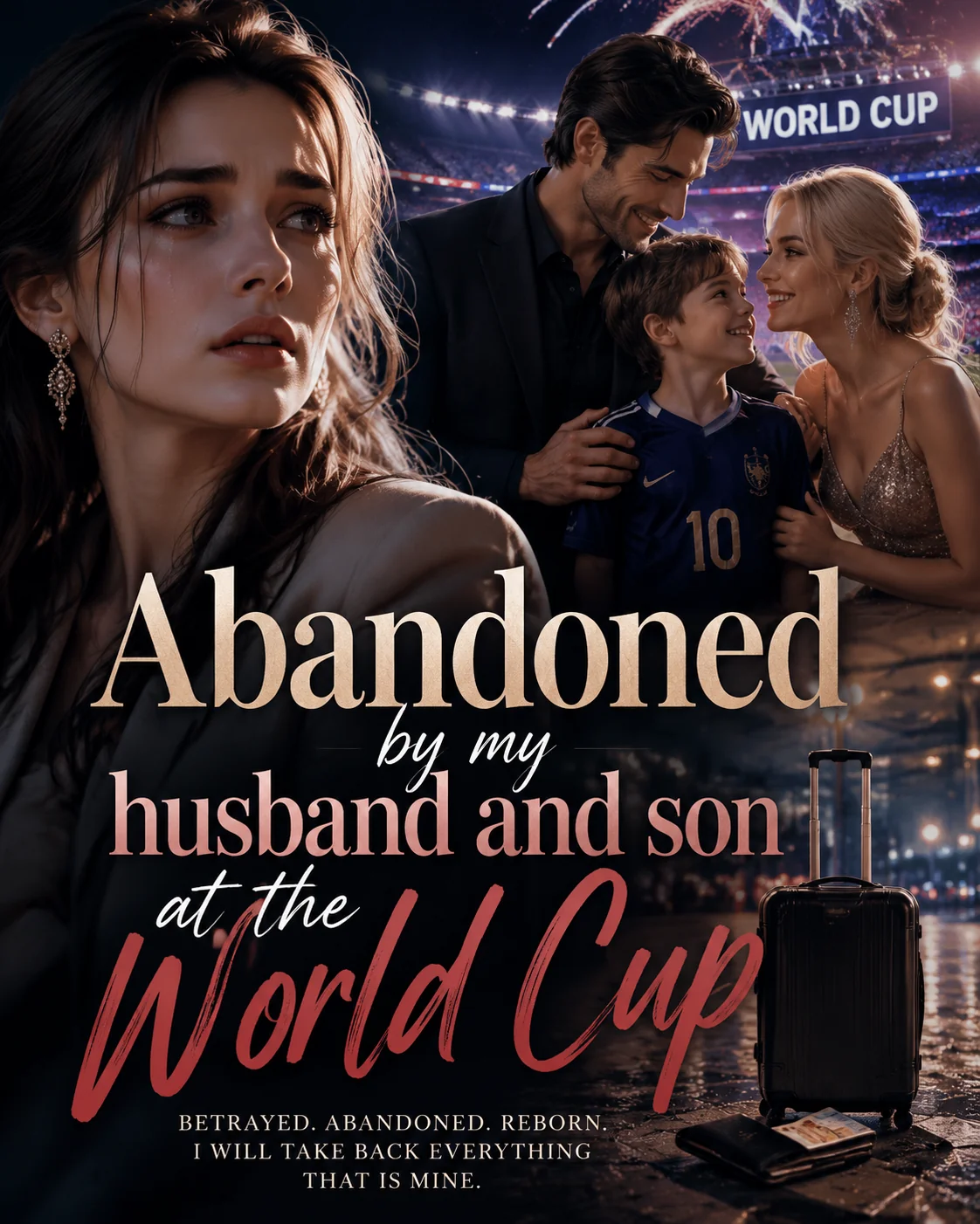 Abandoned by my husband and son at the World Cup Novel Cover