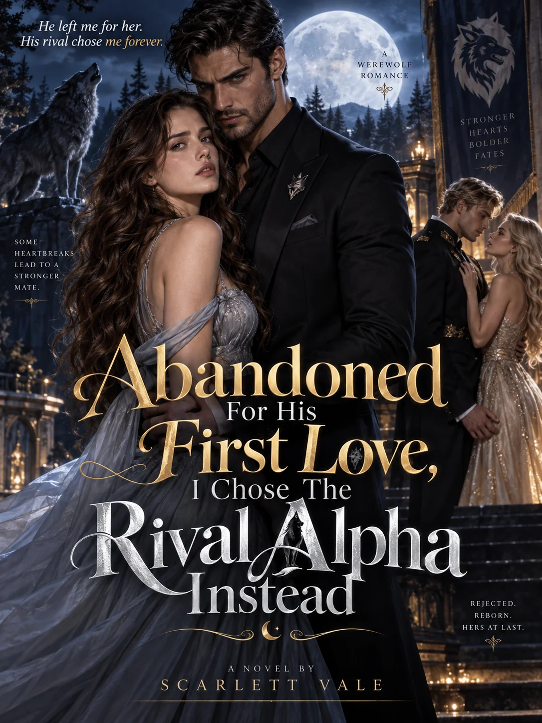Abandoned For His First Love, I Chose The Rival Alpha Instead Novel Cover