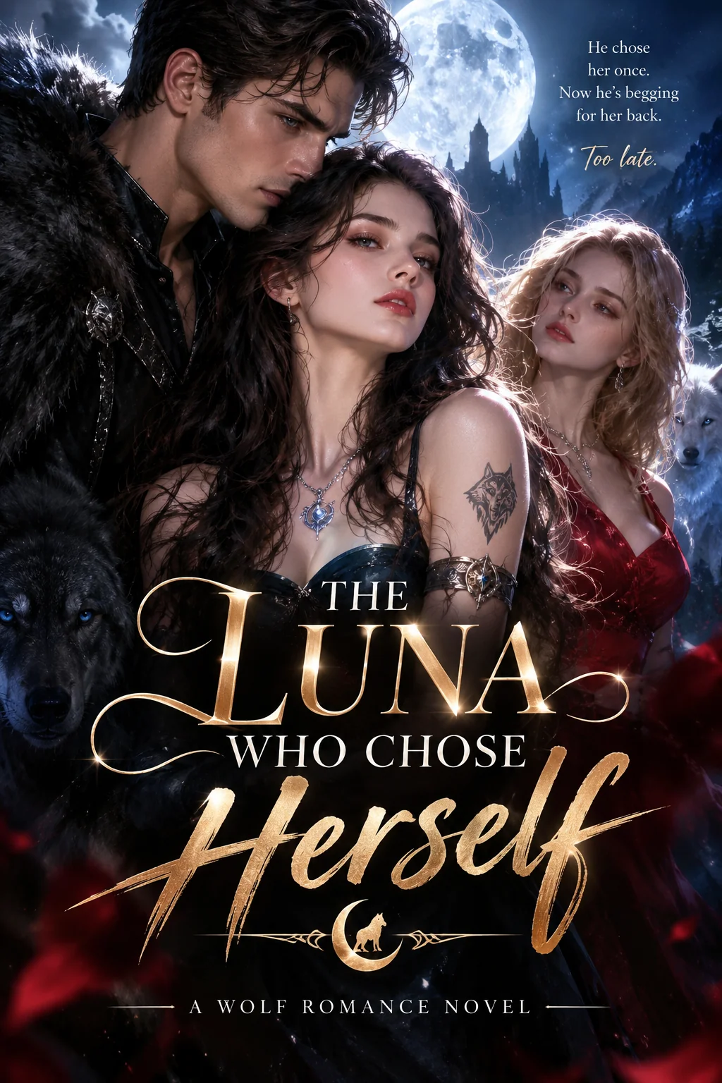 After abandoned by my fated Alpha 100 times Novel Cover
