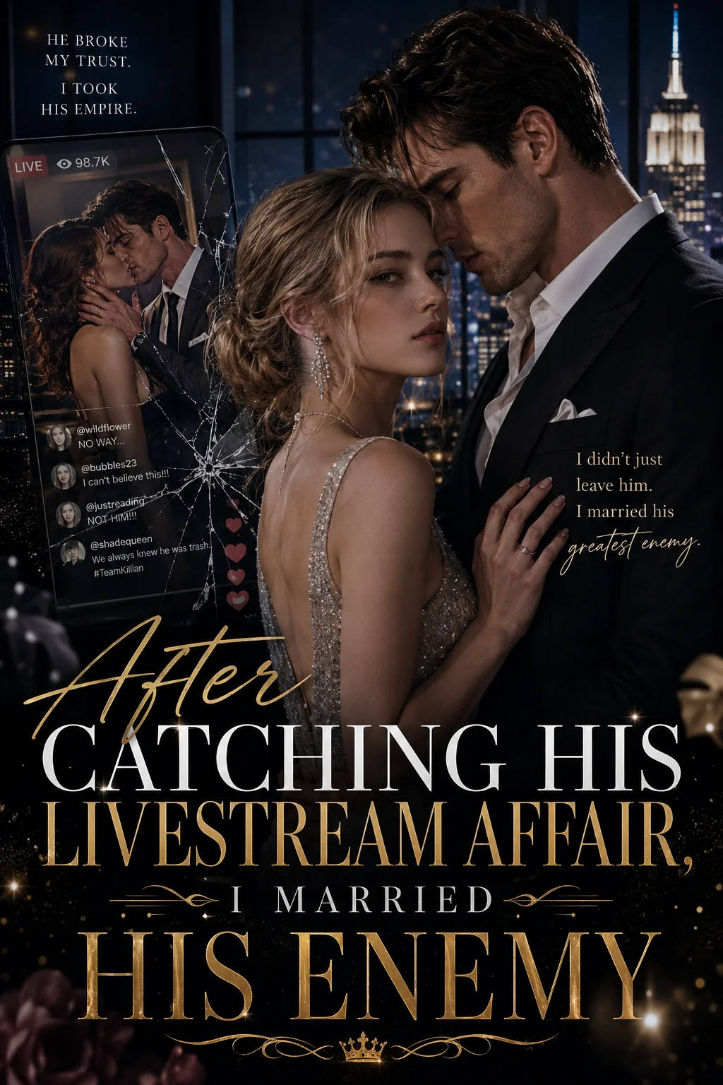 After Catching His Livestream Affair, I Married His Enemy