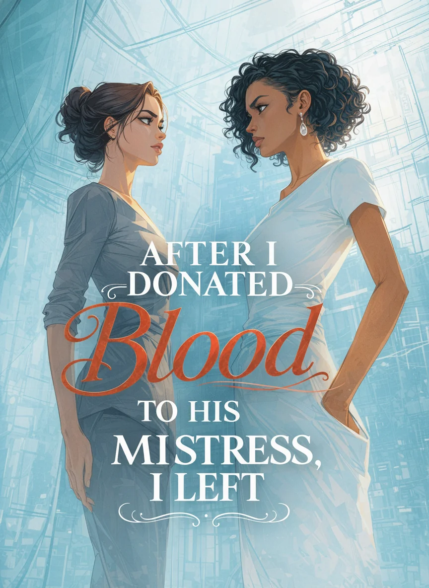 After I Donated Blood to His Mistress, I Left Novel Cover