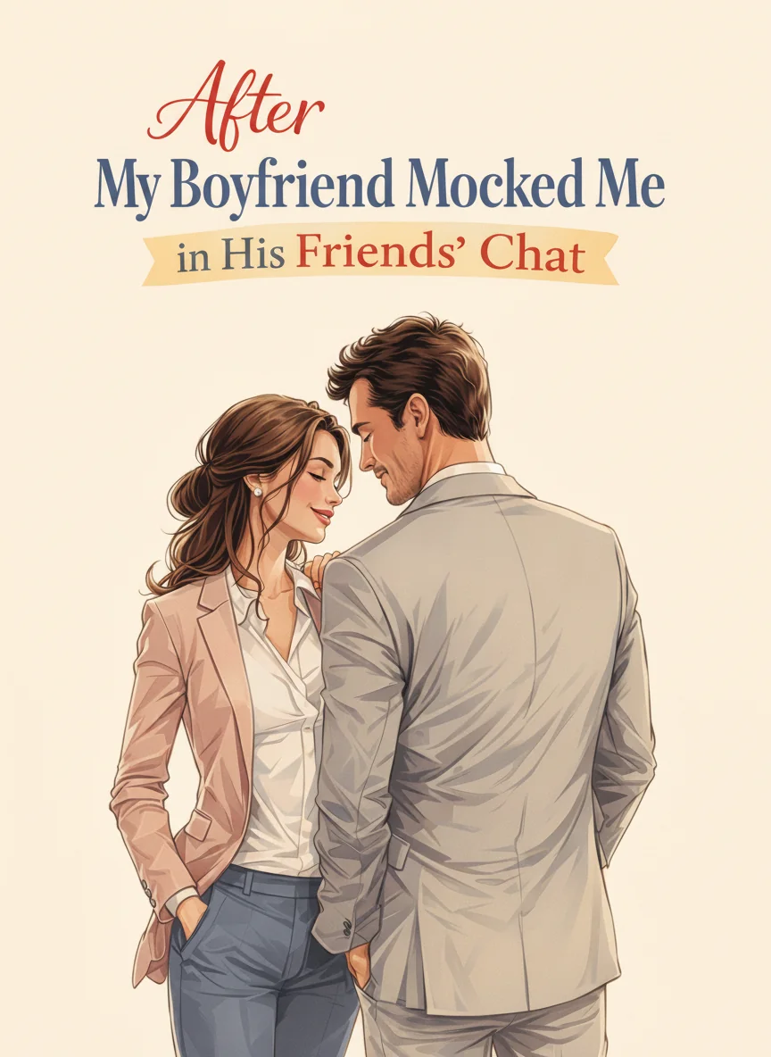 After My Boyfriend Mocked Me in His Friends’ Chat