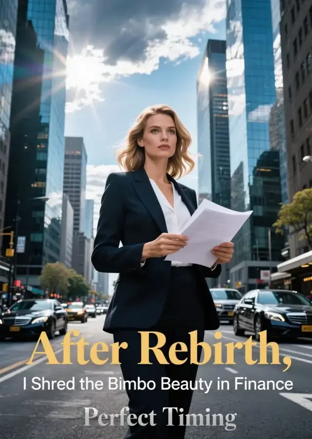After Rebirth, I Shred the Bimbo Beauty in Finance Novel Cover