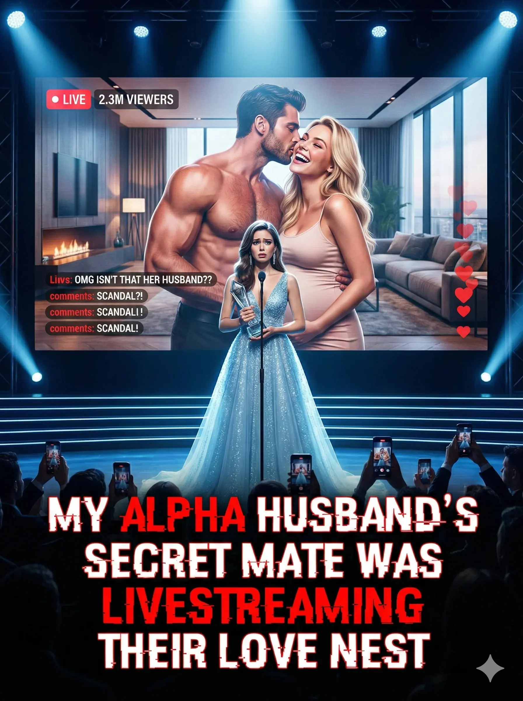 My Alpha Husband's Secret Mate Was Livestreaming Their Love Nest Novel Cover
