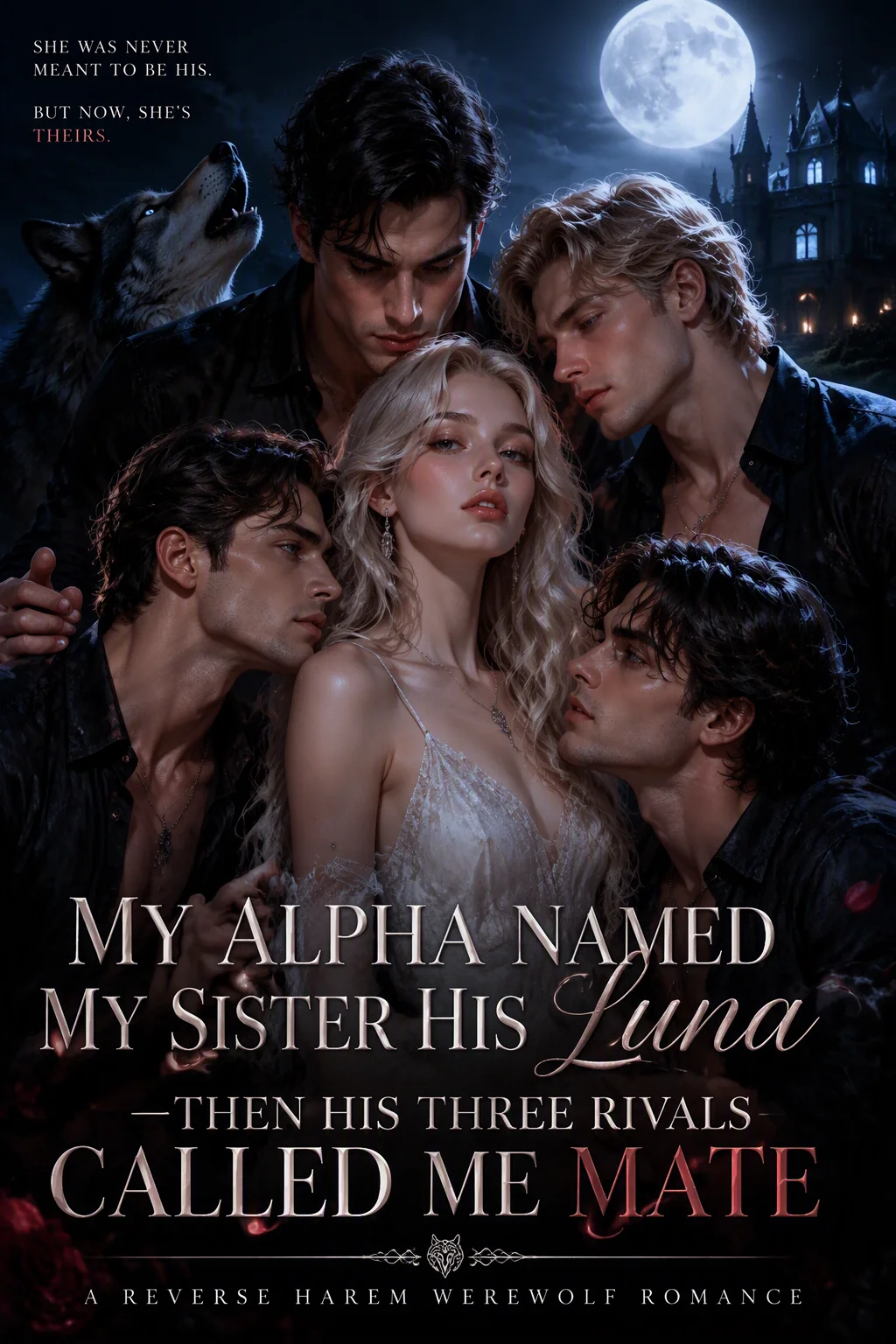 My Alpha Named My Sister His Luna—Then His Three Rivals Called Me Mate