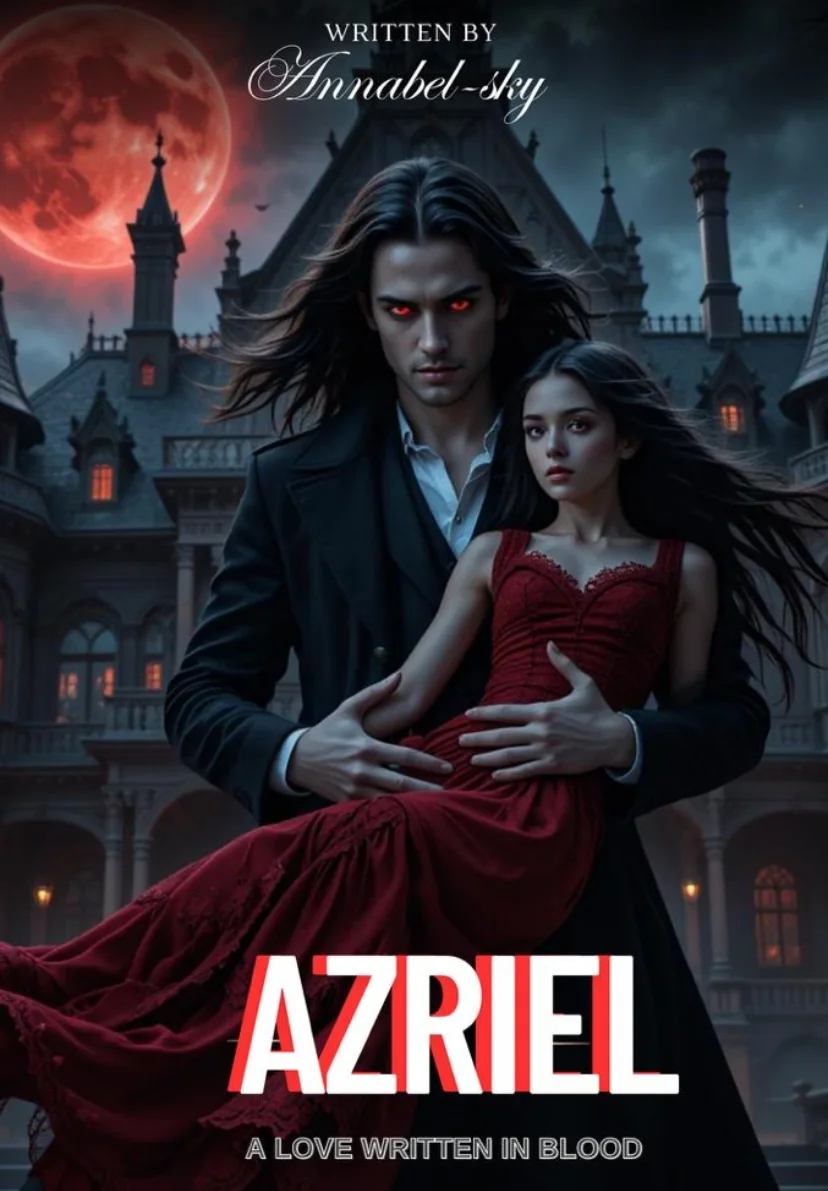 AZRIEL. A love written in blood. Novel Cover
