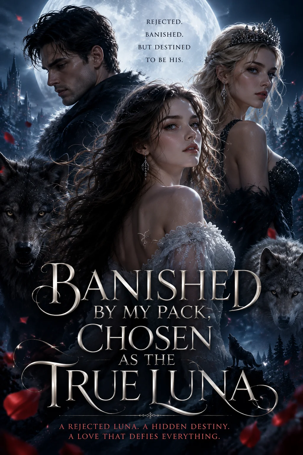 Banished by My Pack, Chosen as the True Luna