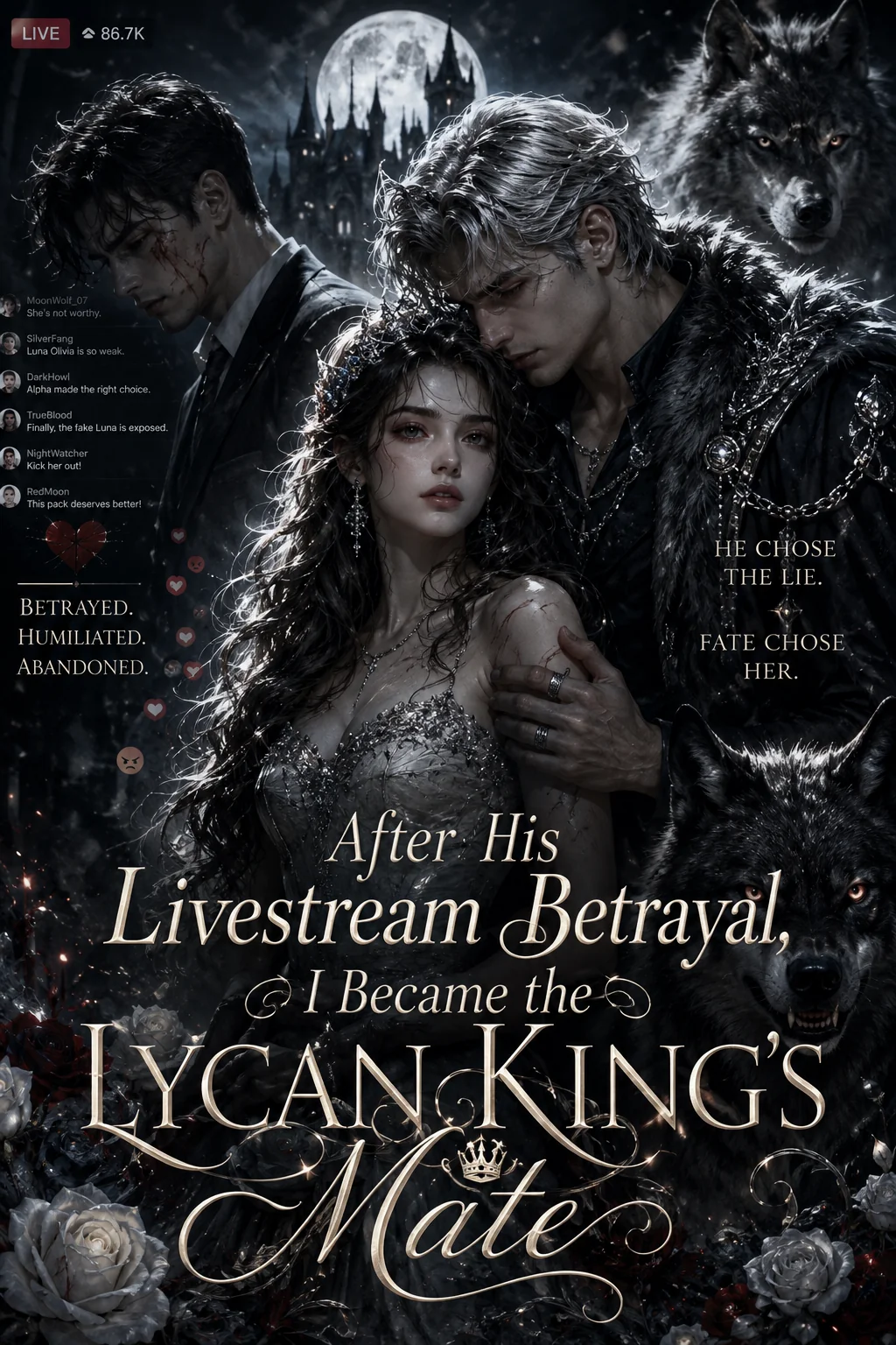 After His Livestream Betrayal, I Became the Lycan King's Mate