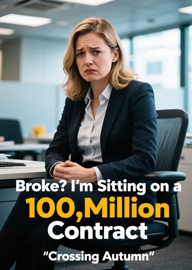 Broke? I'm Sitting on a 100‑Million Contract Novel Cover