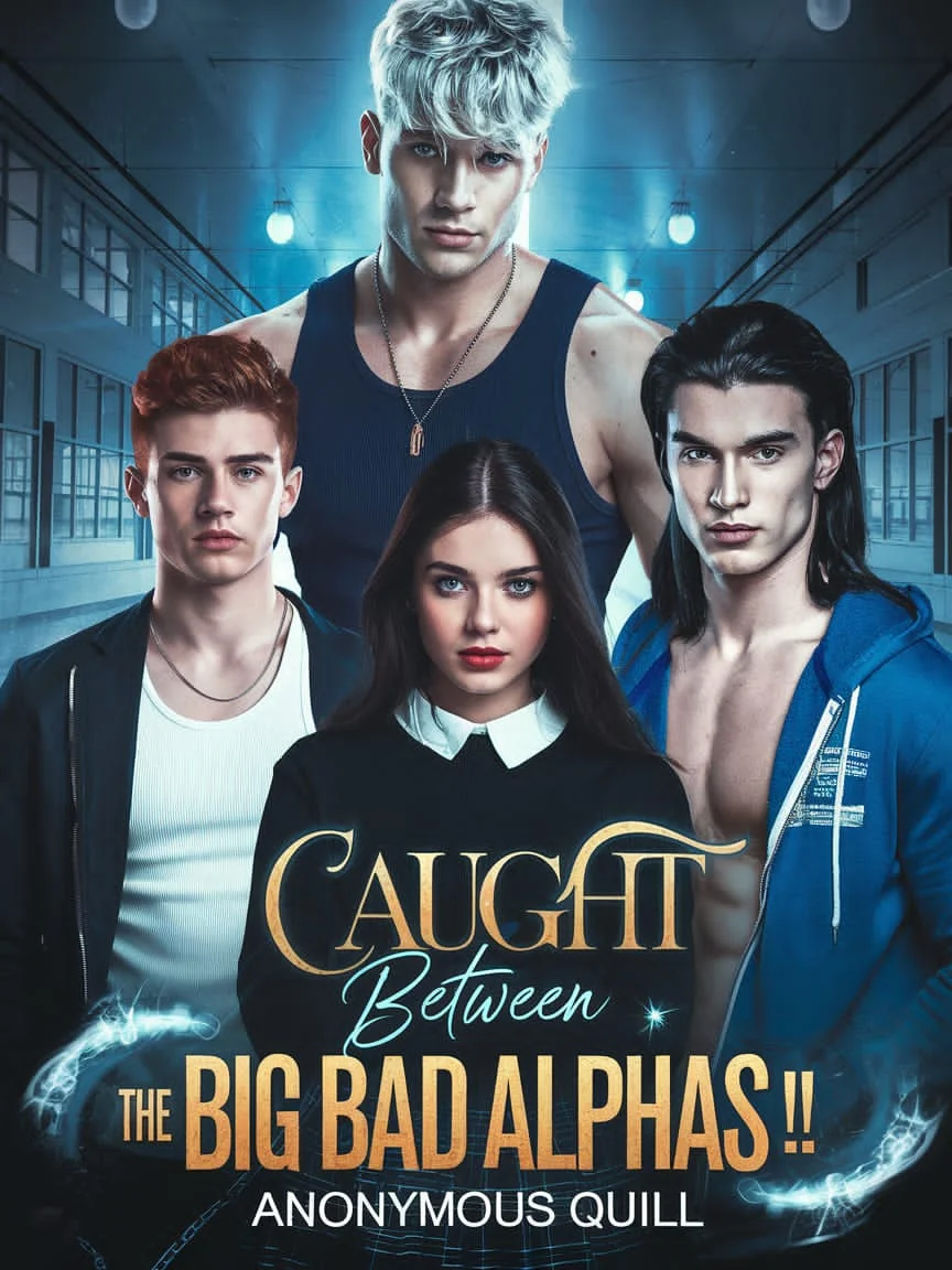 Caught Between The Big Bad Alphas Novel Cover