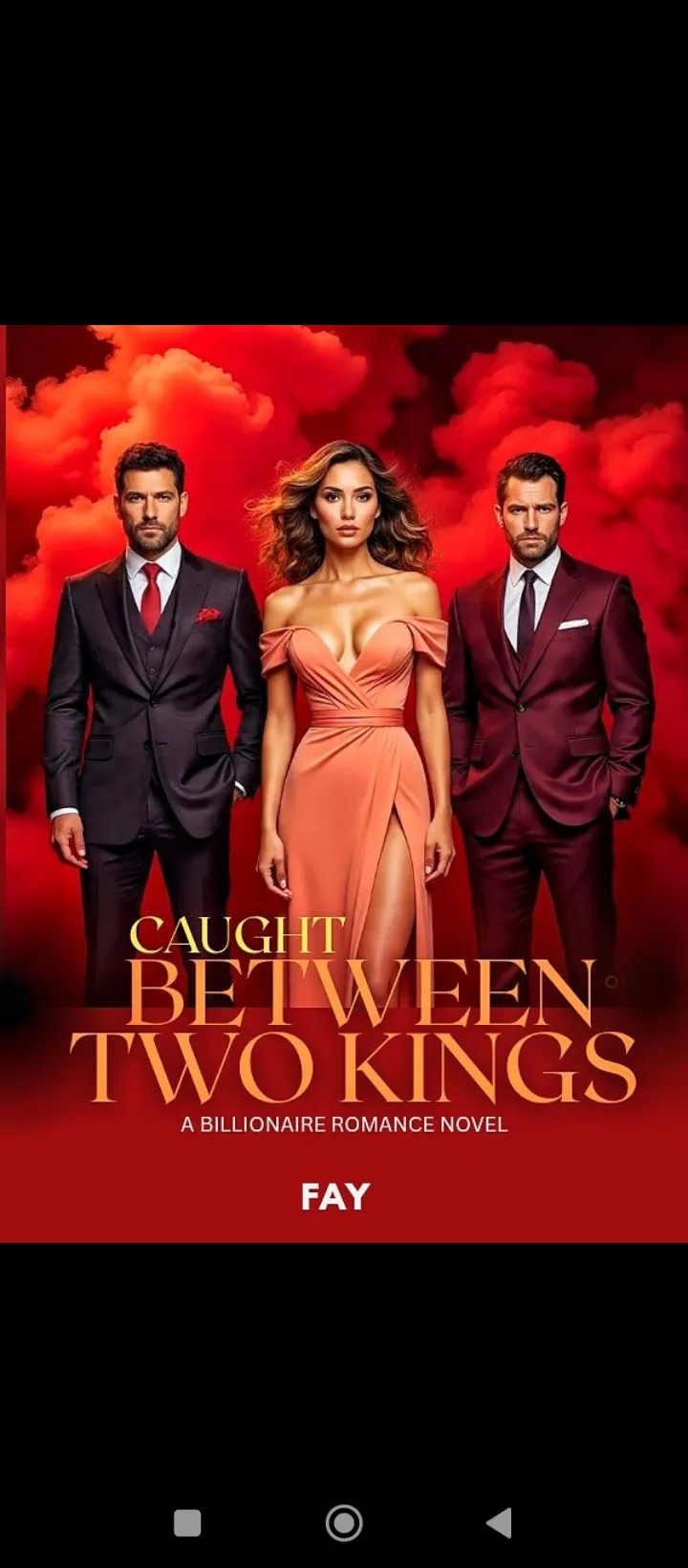 Caught between two Kings Novel Cover