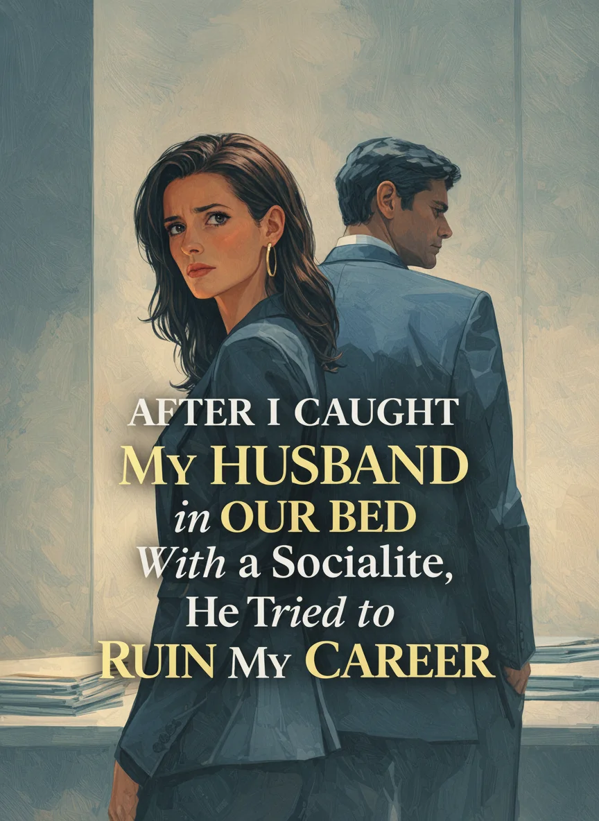 After I Caught My Husband in Our Bed With a Socialite, He Tried to Ruin My Career Novel Cover