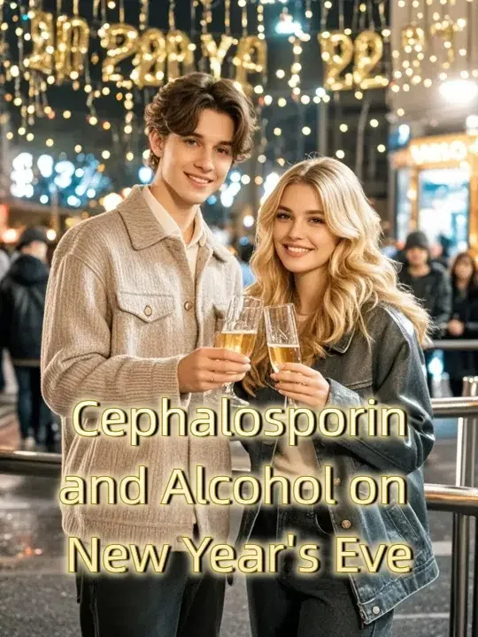 Cephalosporin and Alcohol on New Year's Eve Novel Cover