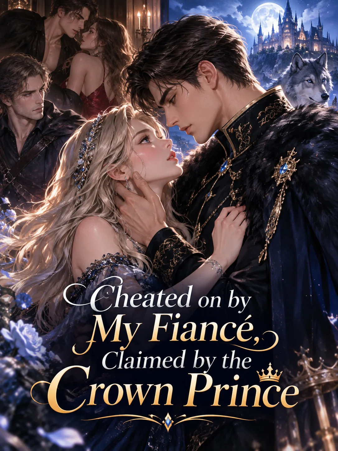 Cheated on by My Fiancé, Claimed by the Crown Prince Novel Cover