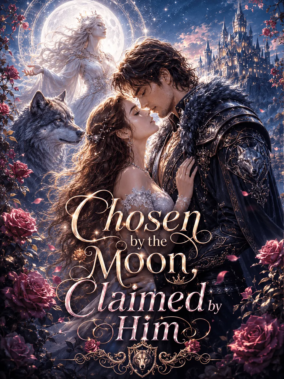 Chosen by the Moon, Claimed by Him Novel Cover