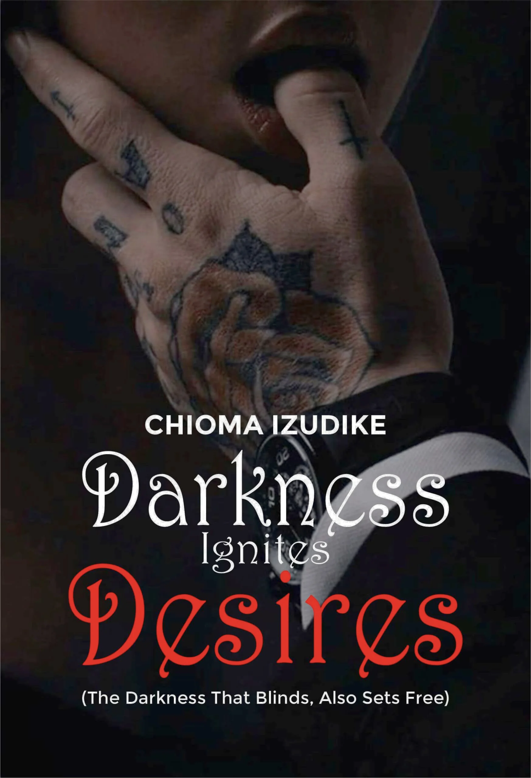 DARKNESS IGNITES DESIRES Novel Cover