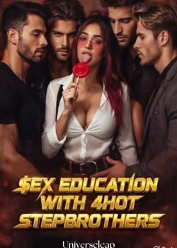 $EX EDUCATION WITH 4 HOT STEPBROTHERS Novel Cover