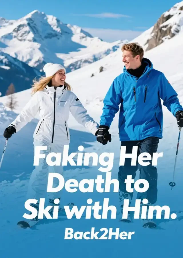 Faking Her Death to Ski with Him Novel Cover