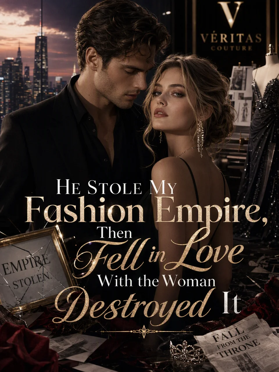He Stole My Fashion Empire, Then Fell in Love With the Woman Who Destroyed It Novel Cover