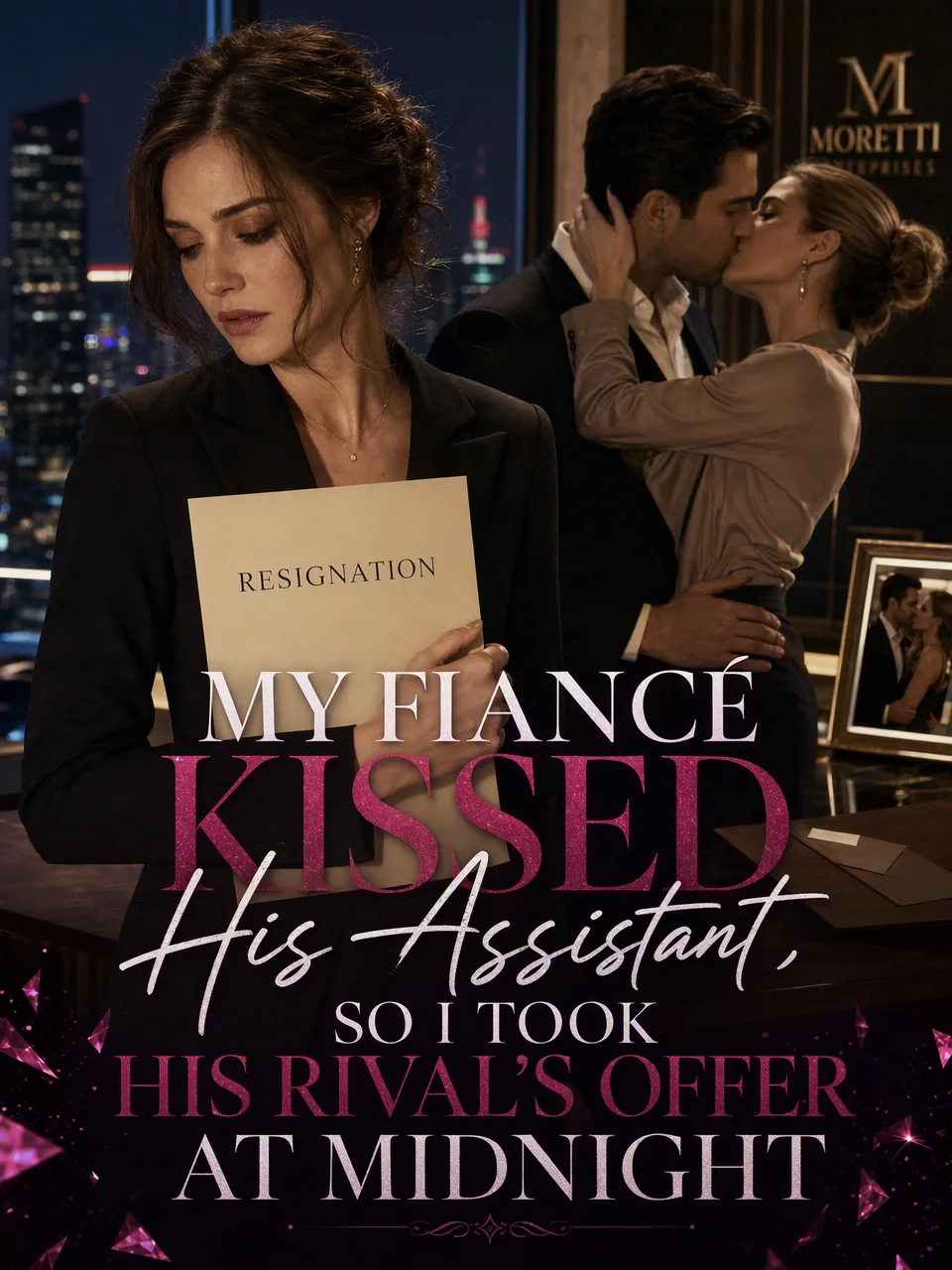 My Fiancé Kissed His Assistant, So I Took His Rival’s Offer at Midnight Novel Cover
