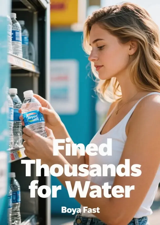 Fined Thousands for Water Novel Cover