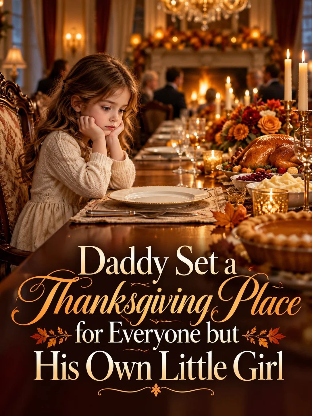 Daddy Set a Thanksgiving Place for Everyone but His Own Little Girl Novel Cover