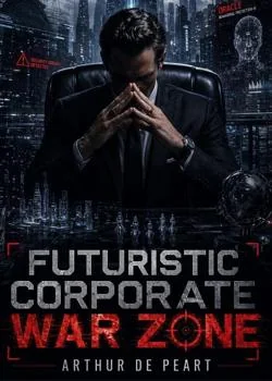 Futuristic Corporate War Zone Novel Cover