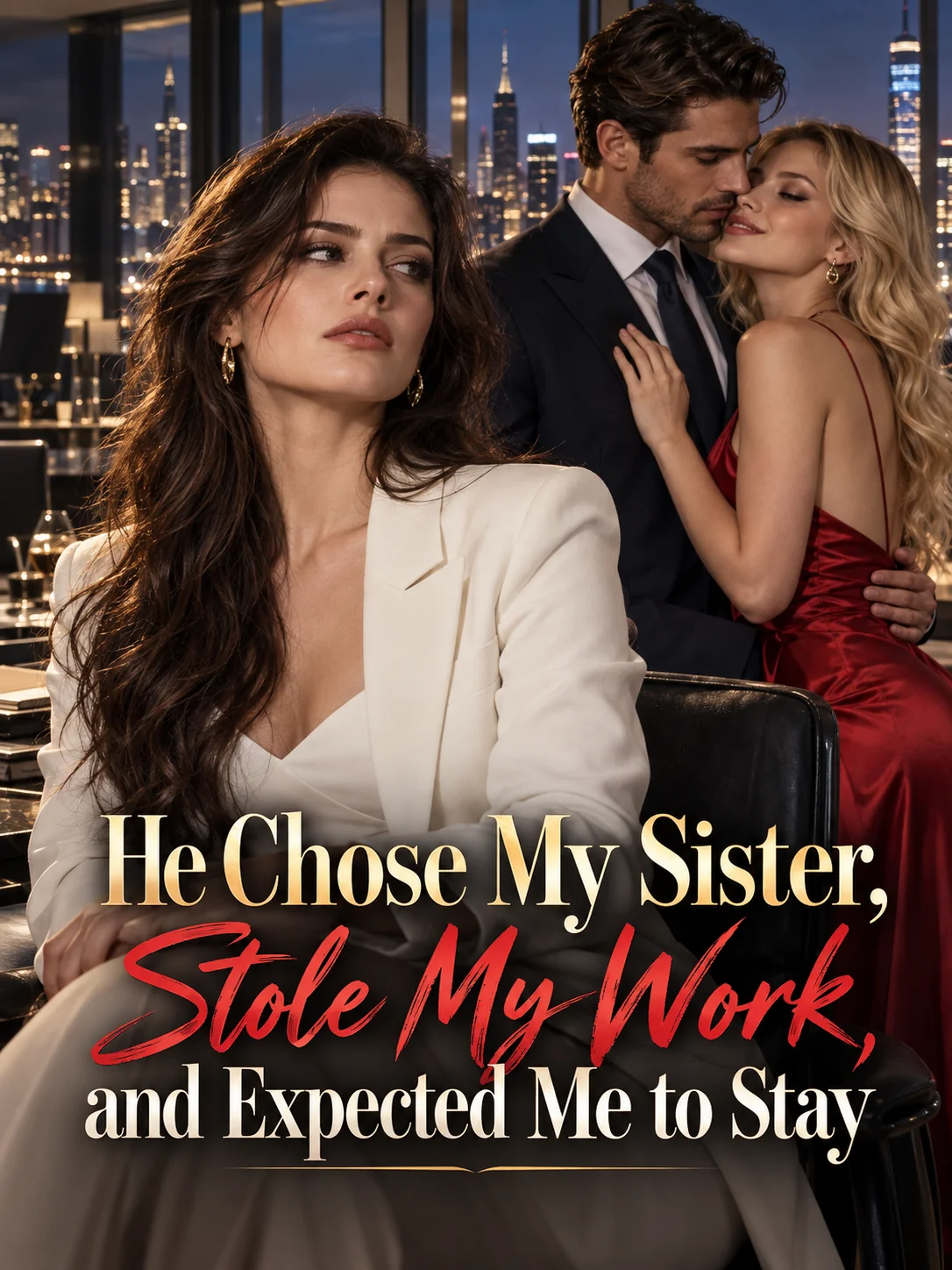 He Chose My Sister, Stole My Work, and Expected Me to Stay Novel Cover