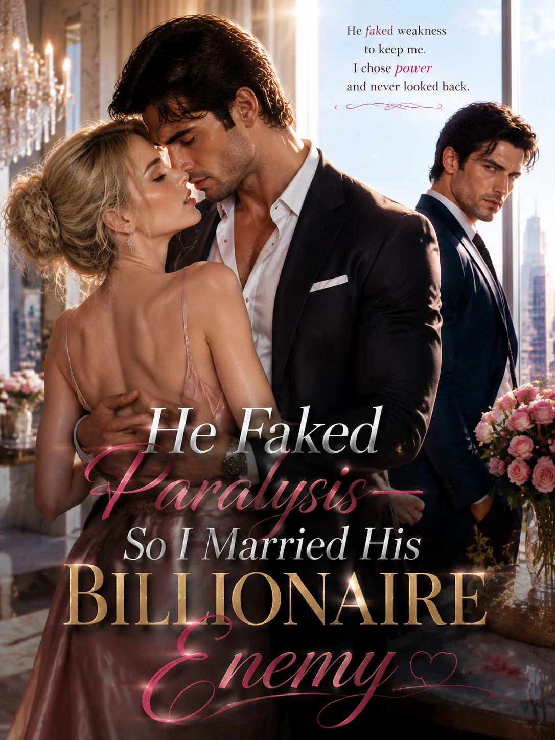 He Faked Paralysis—So I Married His Billionaire Enemy Novel Cover