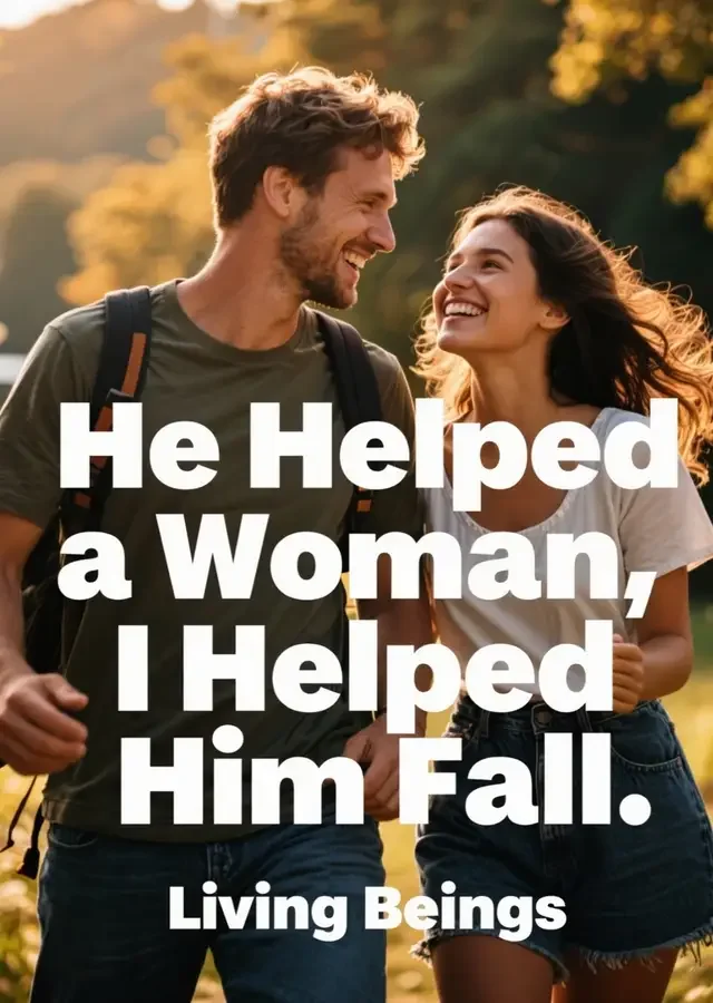 He Helped a Woman, I Helped Him Fall Novel Cover