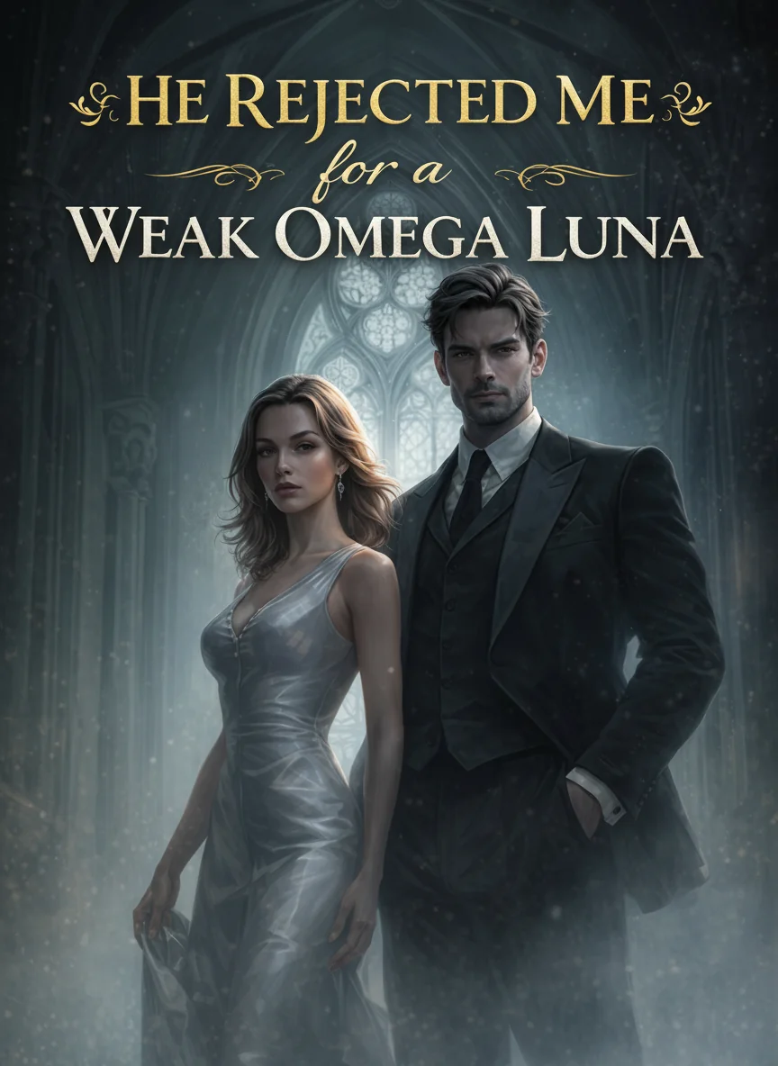 He Rejected Me for a Weak Omega Luna Novel Cover