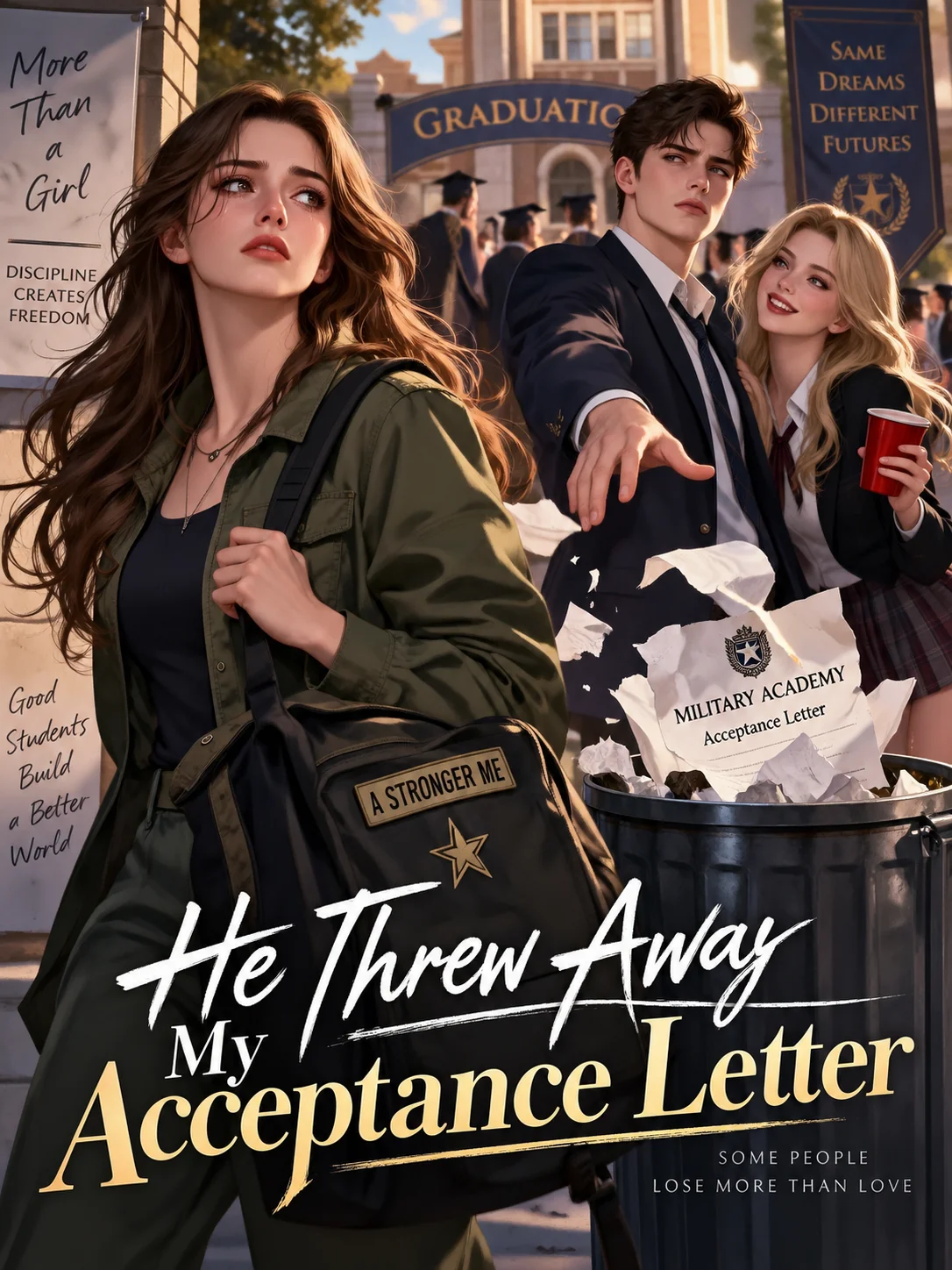 He Threw Away My Acceptance Letter Novel Cover