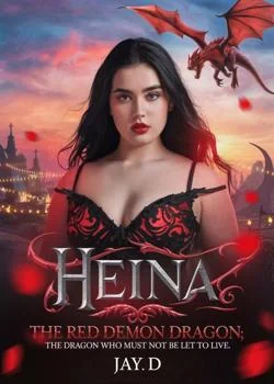 Heina: The Red Demon Dragon  Novel Cover