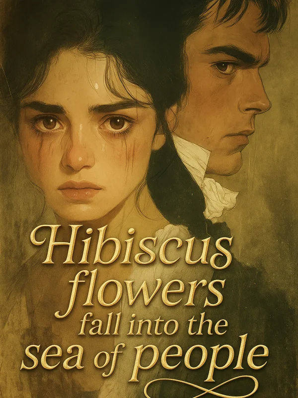 Hibiscus flowers fall into the sea of ​​people