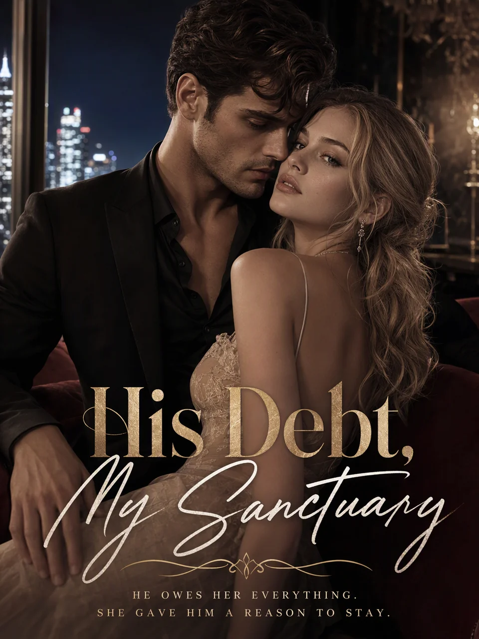 His Debt, My Sanctuary Novel Cover