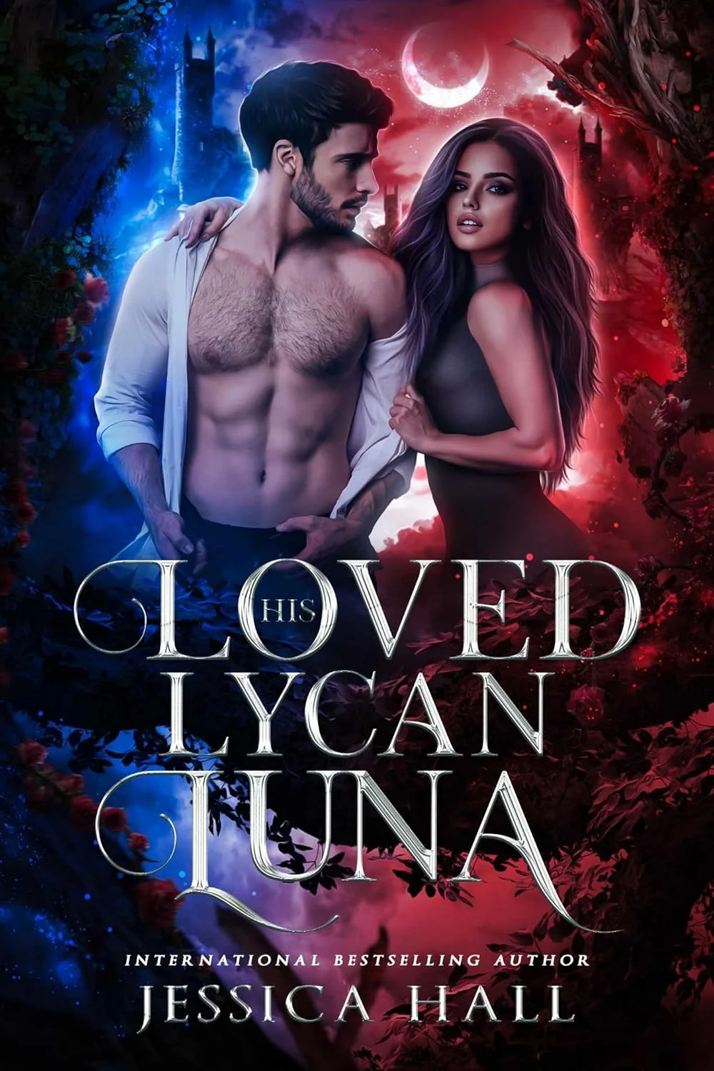 His Loved Lycan Luna: A High Fantasy Shifter Romance Novel Cover