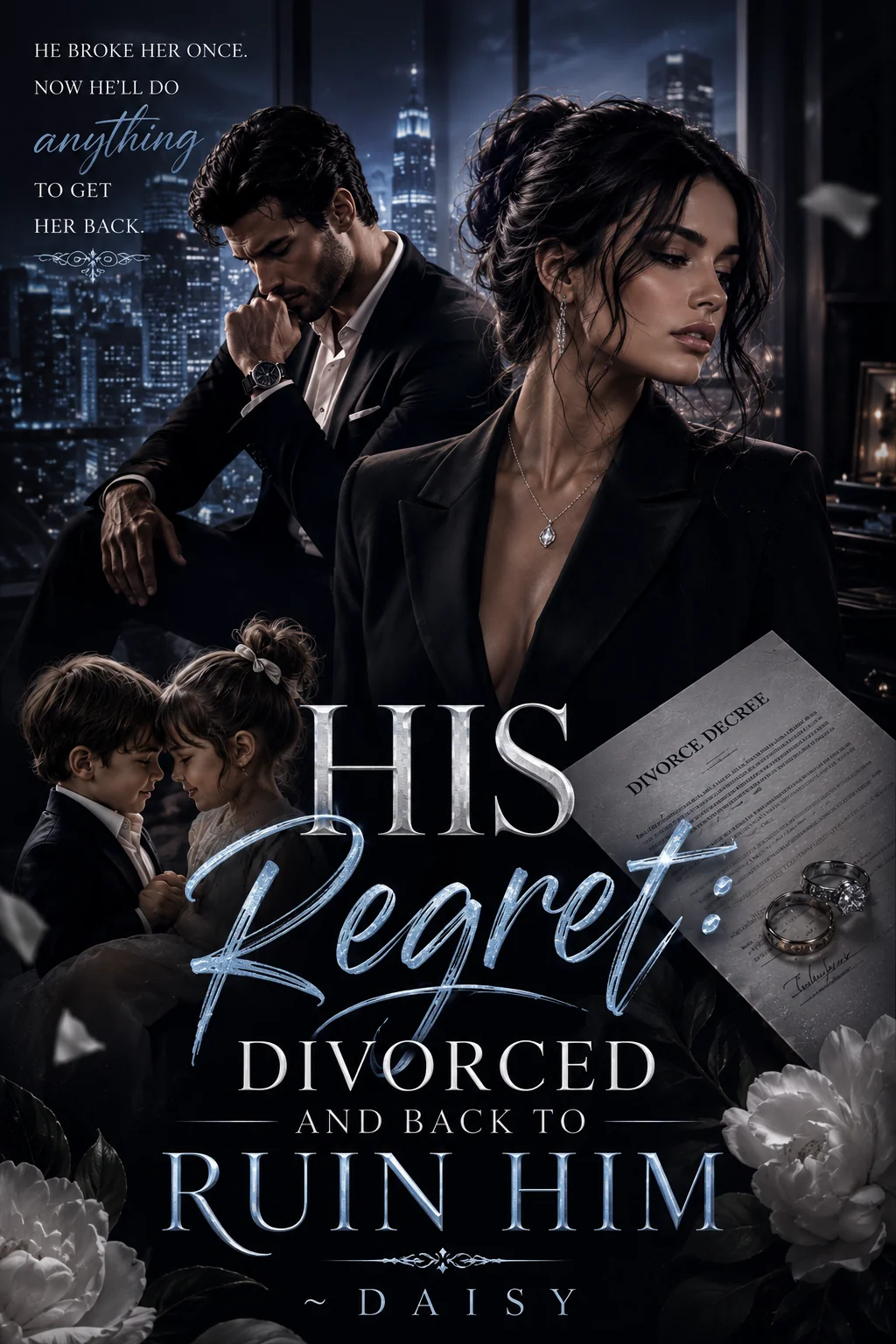HIS REGRET: Divorced And Back To Ruin Him Novel Cover