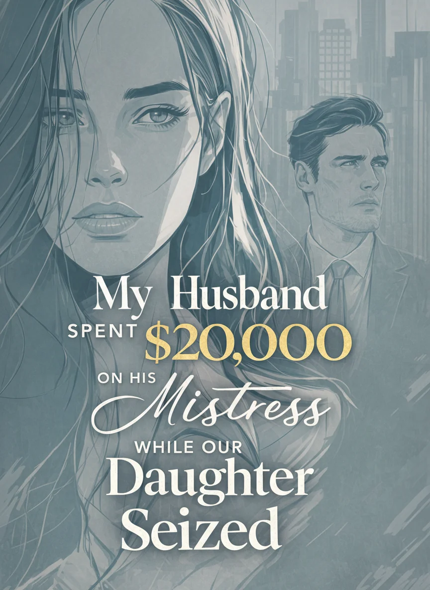 My Husband Spent $20,000 on His Mistress While Our Daughter Seized